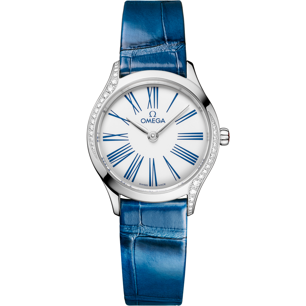De Ville Mini Trésor 26 mm, steel on alligator - 42818266004002 - View 1