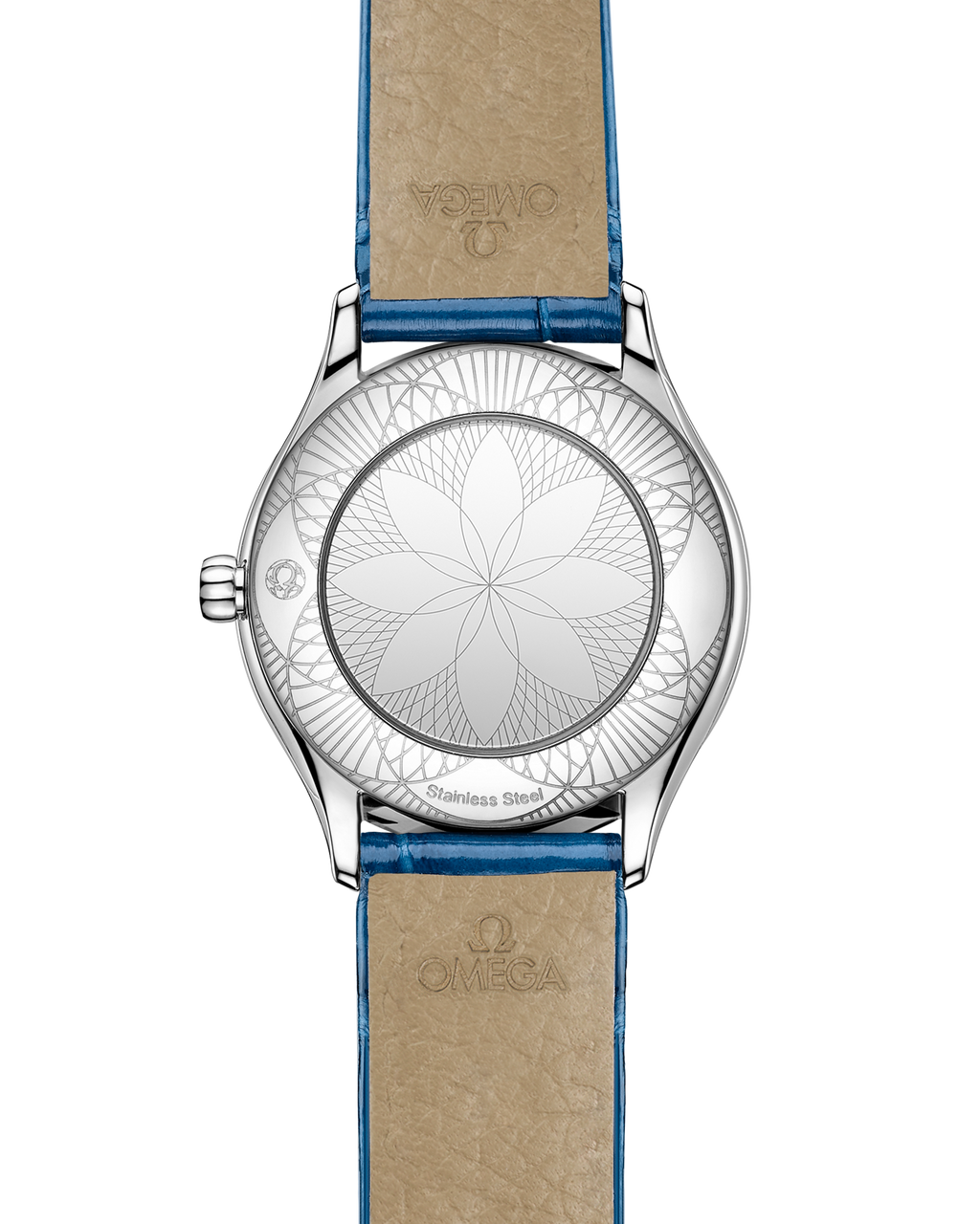 De Ville Mini Trésor 26 mm, steel on alligator - 42818266004002 - View 2