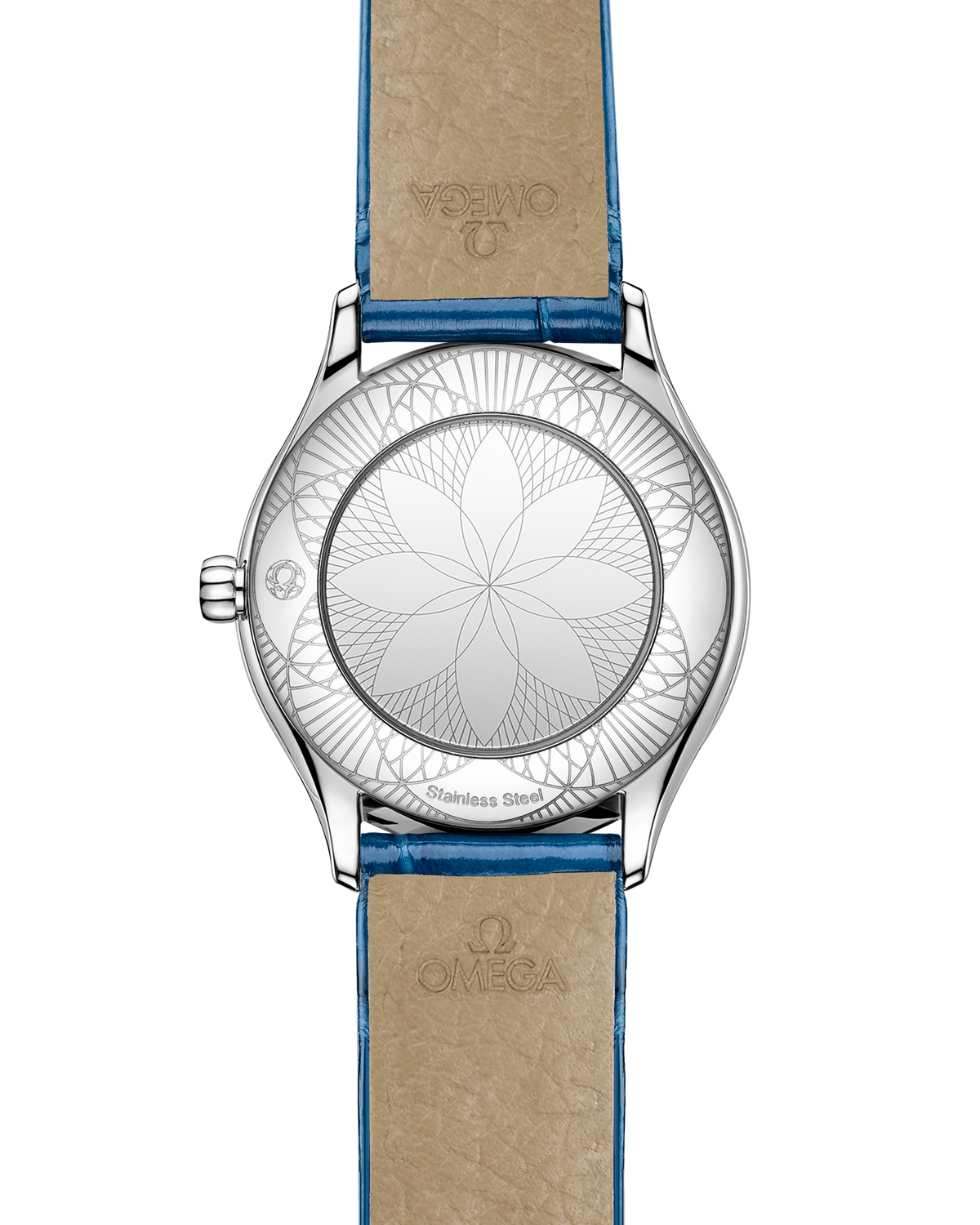 De Ville Mini Trésor 26 mm, steel on alligator - 42818266004002 - View 2