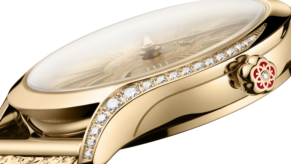 De Ville Mini Trésor 26 mm, Moonshine™ gold on Moonshine™ gold - 42855266099001 - View 8