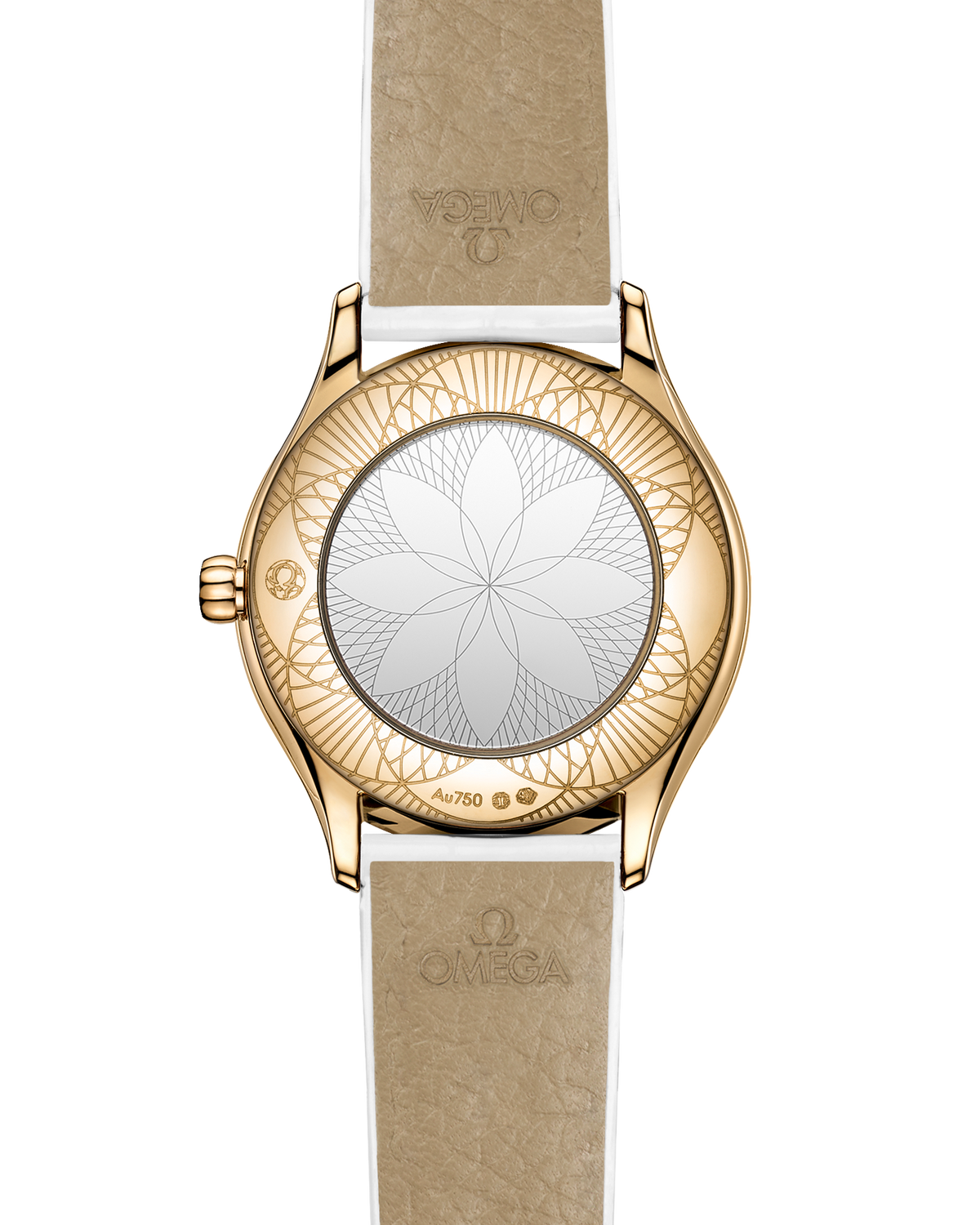 De Ville Mini Trésor 26 mm, Moonshine™ gold on alligator - 42858266004001 - View 2