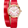 De Ville Mini Trésor 26 mm, Moonshine™ gold on alligator - 42858266004003 - View 1