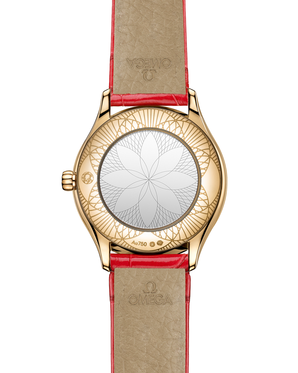 De Ville Mini Trésor 26 mm, Moonshine™ gold on alligator - 42858266004003 - View 2