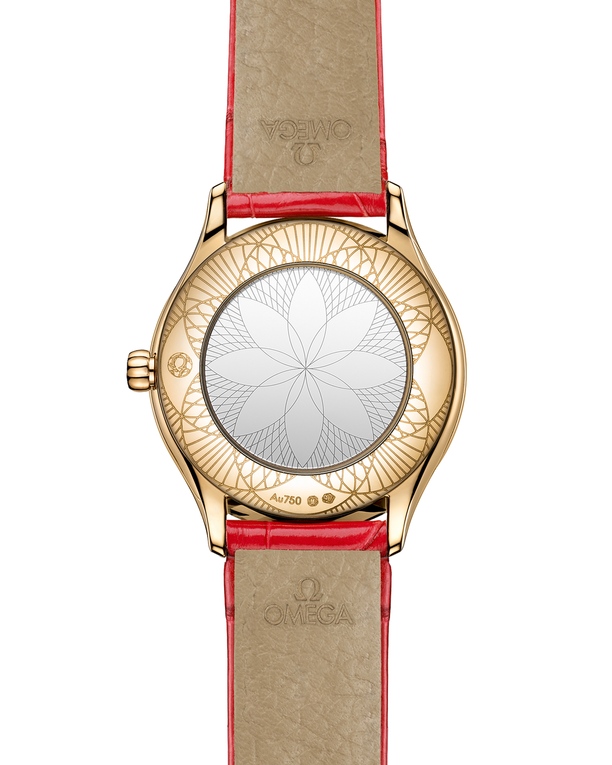 De Ville Mini Trésor 26 mm, Moonshine™ gold on alligator - 42858266004003 - View 2