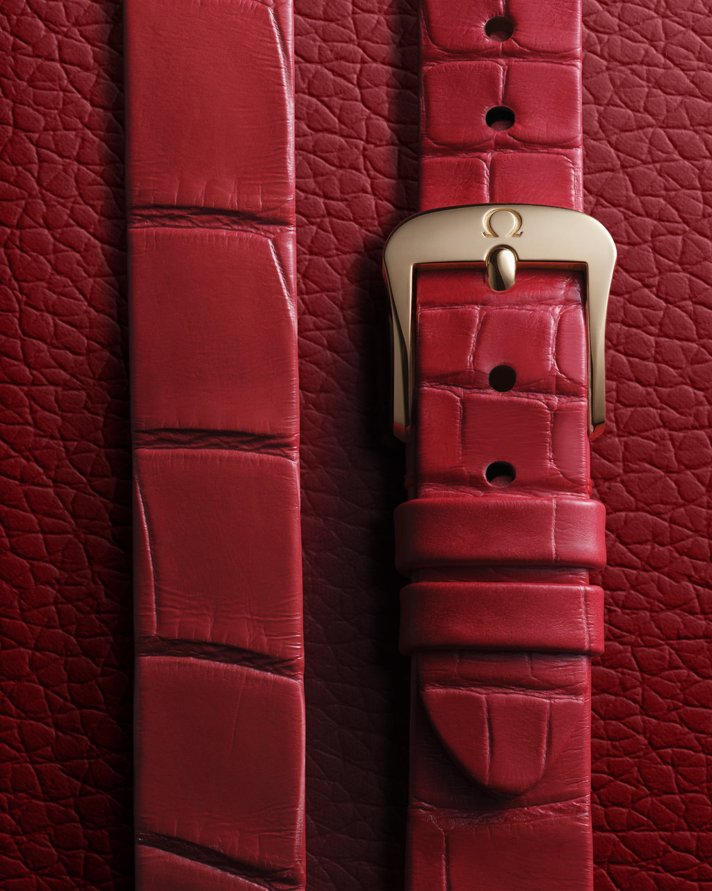 De Ville Mini Trésor 26 mm, Moonshine™ gold on alligator - 42858266004003 - View 5