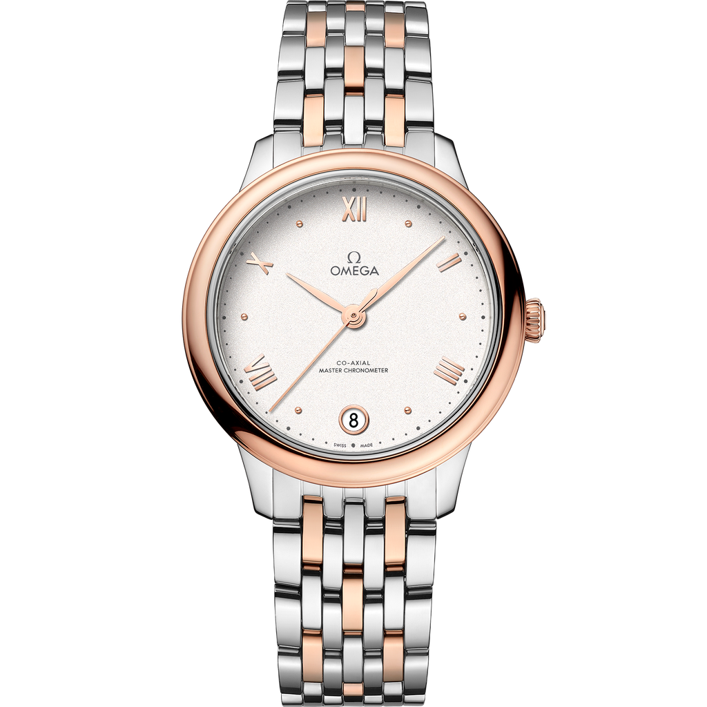 De Ville Prestige 34 mm, steel - Sedna™ gold on steel - Sedna™ gold - 43420342002001 - View 1