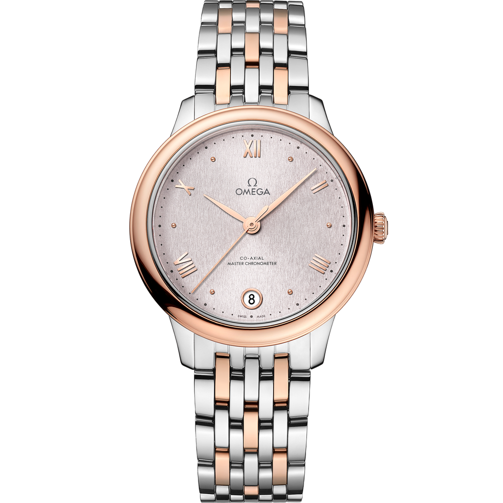 De Ville Prestige 34 mm, steel - Sedna™ gold on steel - Sedna™ gold - 43420342002003 - View 1