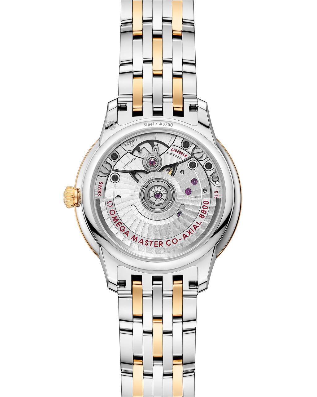 De Ville Prestige 34 mm, steel - yellow gold on steel - yellow gold - 43420342008001 - View 2