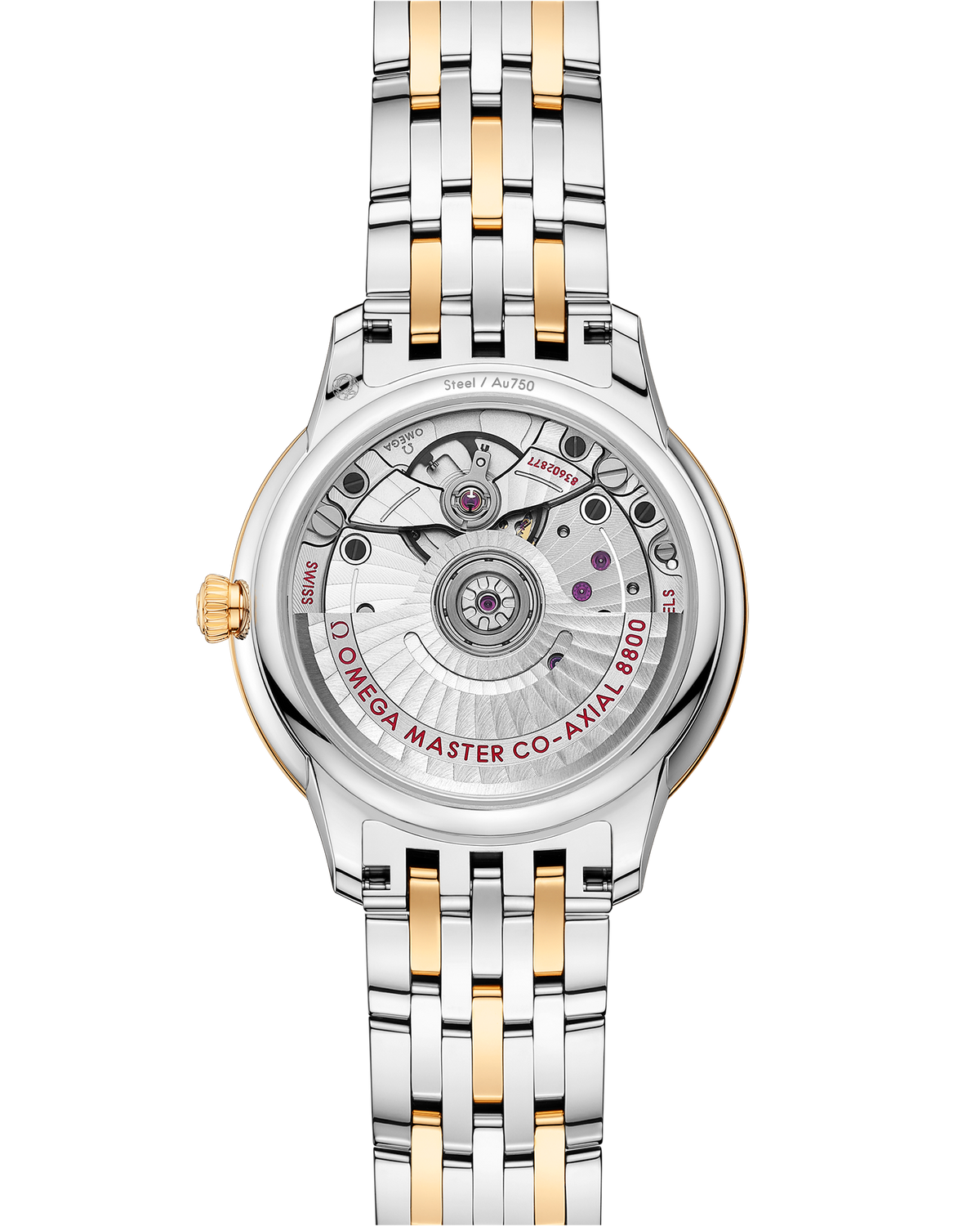 De Ville Prestige 34 mm, steel - yellow gold on steel - yellow gold - 43420342008001 - View 2