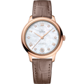 De Ville Prestige 34 mm, Sedna™ gold on leather strap - 43453342055001 - View 1