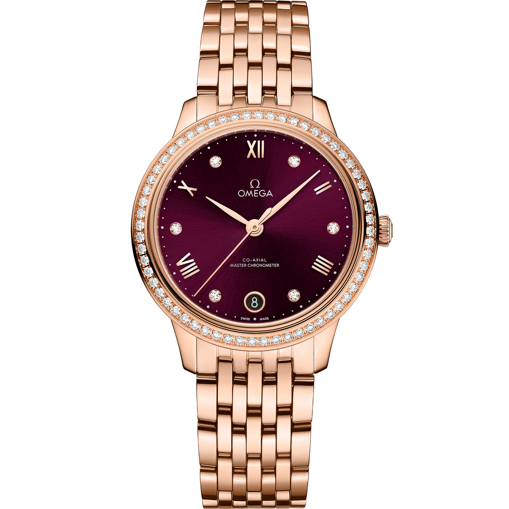 De Ville Prestige 34 mm, Sedna™ gold on Sedna™ gold - 43455342061001 - View 1