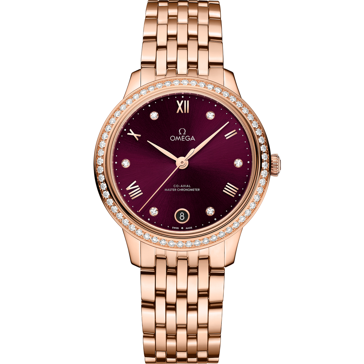De Ville Prestige 34 mm, Sedna™ gold on Sedna™ gold - 43455342061001 - View 1