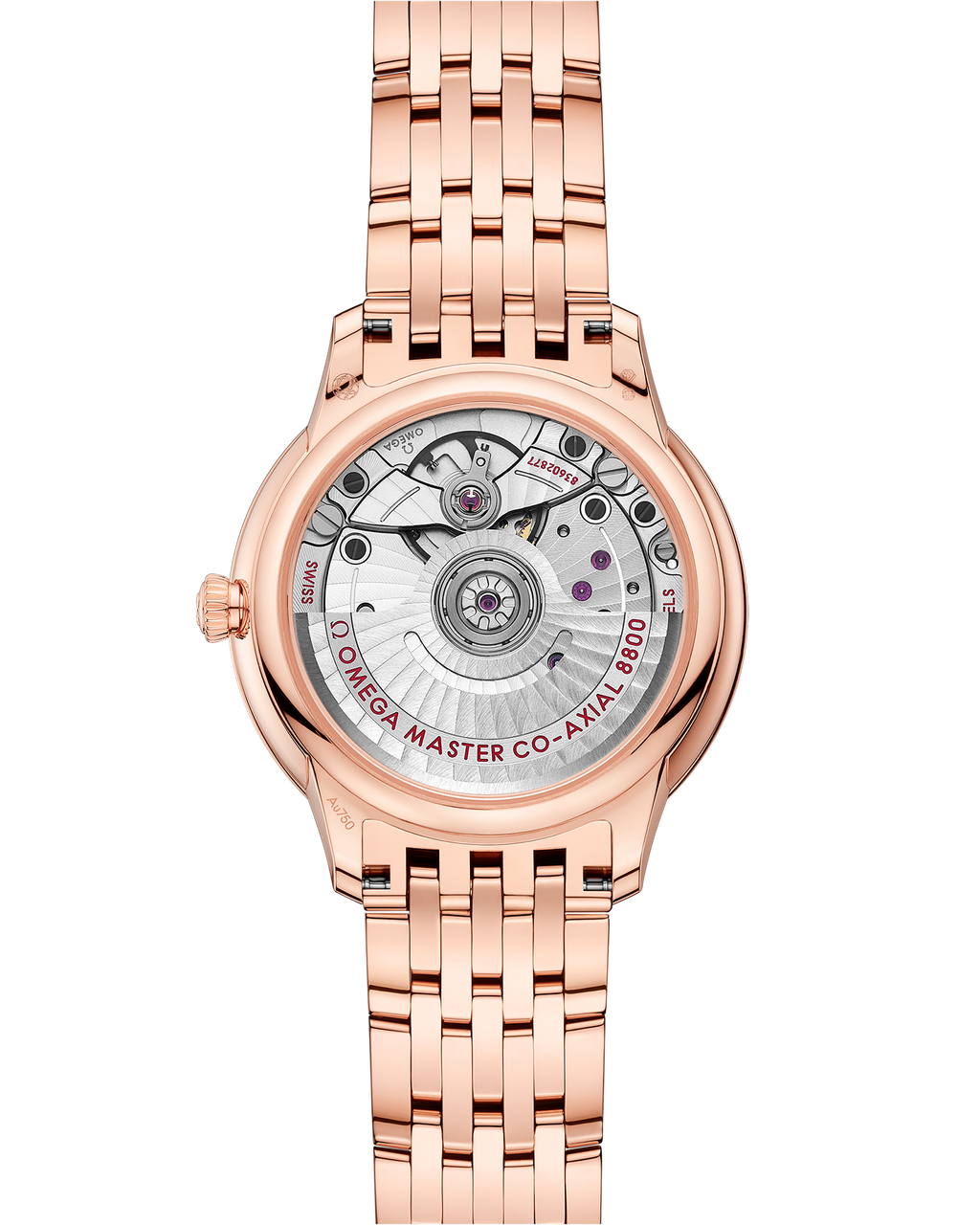 De Ville Prestige 34 mm, Sedna™ gold on Sedna™ gold - 43455342061001 - View 2