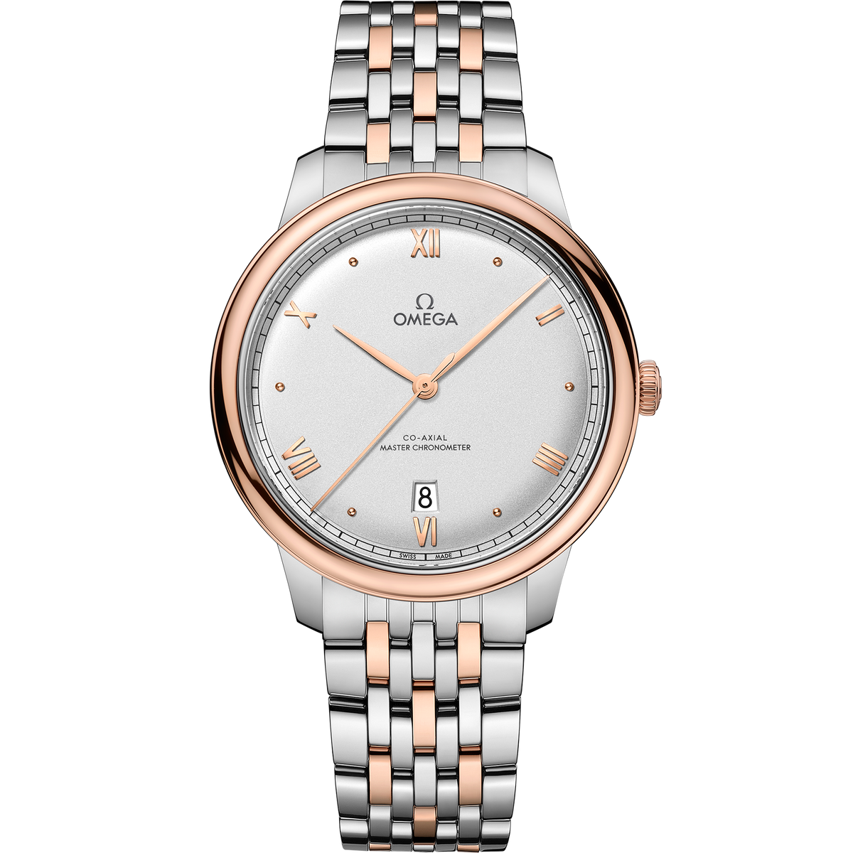 De Ville Prestige 40 mm, steel - Sedna™ gold on steel - Sedna™ gold - 43420402002001 - View 1