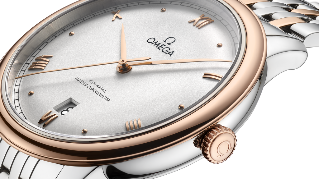 De Ville Prestige 40 mm, steel - Sedna™ gold on steel - Sedna™ gold - 43420402002001 - View 4