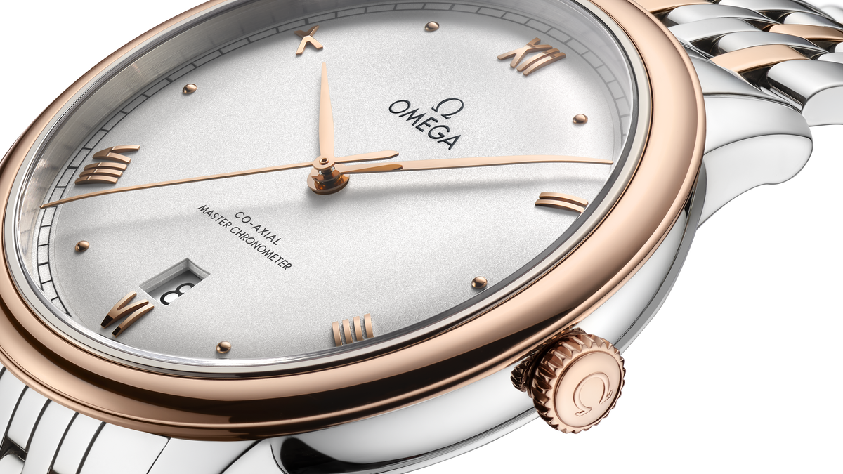 De Ville Prestige 40 mm, steel - Sedna™ gold on steel - Sedna™ gold - 43420402002001 - View 4