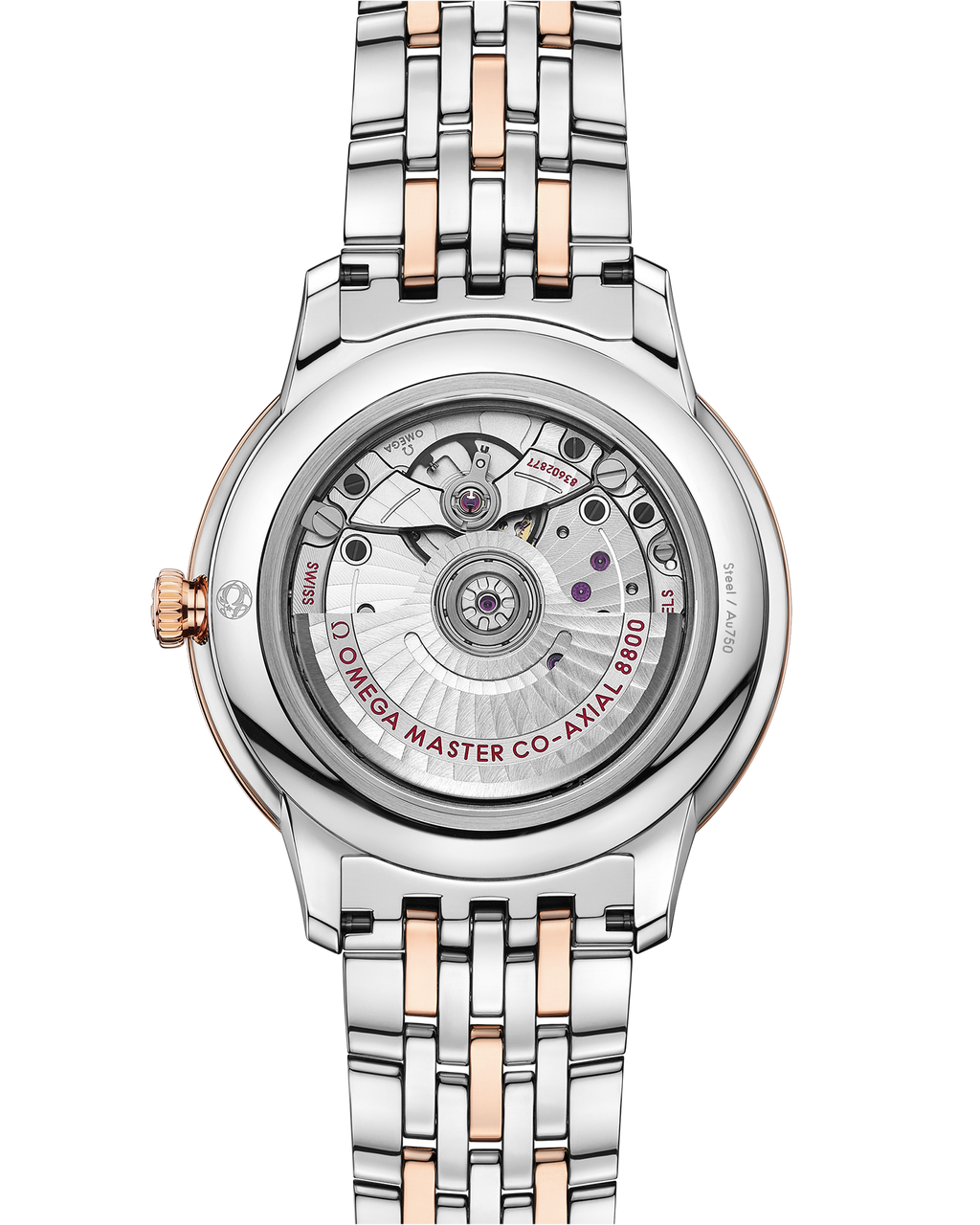 De Ville Prestige 40 mm, steel - Sedna™ gold on steel - Sedna™ gold - 43420402002001 - View 2