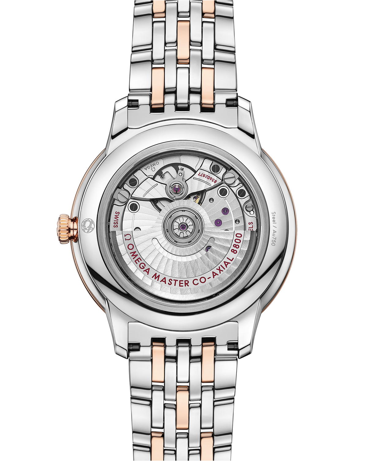 De Ville Prestige 40 mm, steel - Sedna™ gold on steel - Sedna™ gold - 43420402002001 - View 2