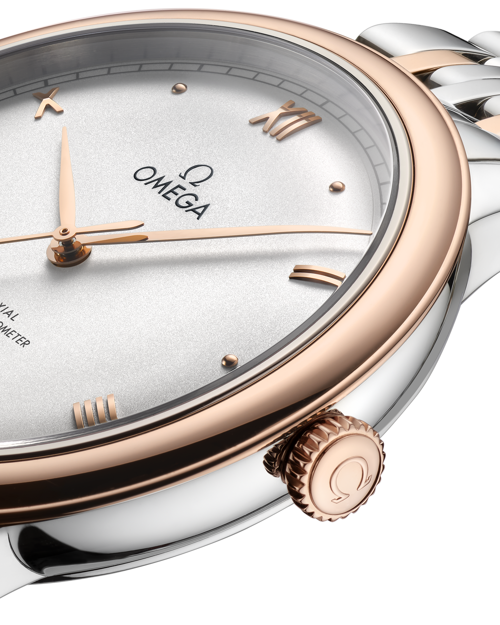 De Ville Prestige 40 mm, steel - Sedna™ gold on steel - Sedna™ gold - 43420402002001 - View 3