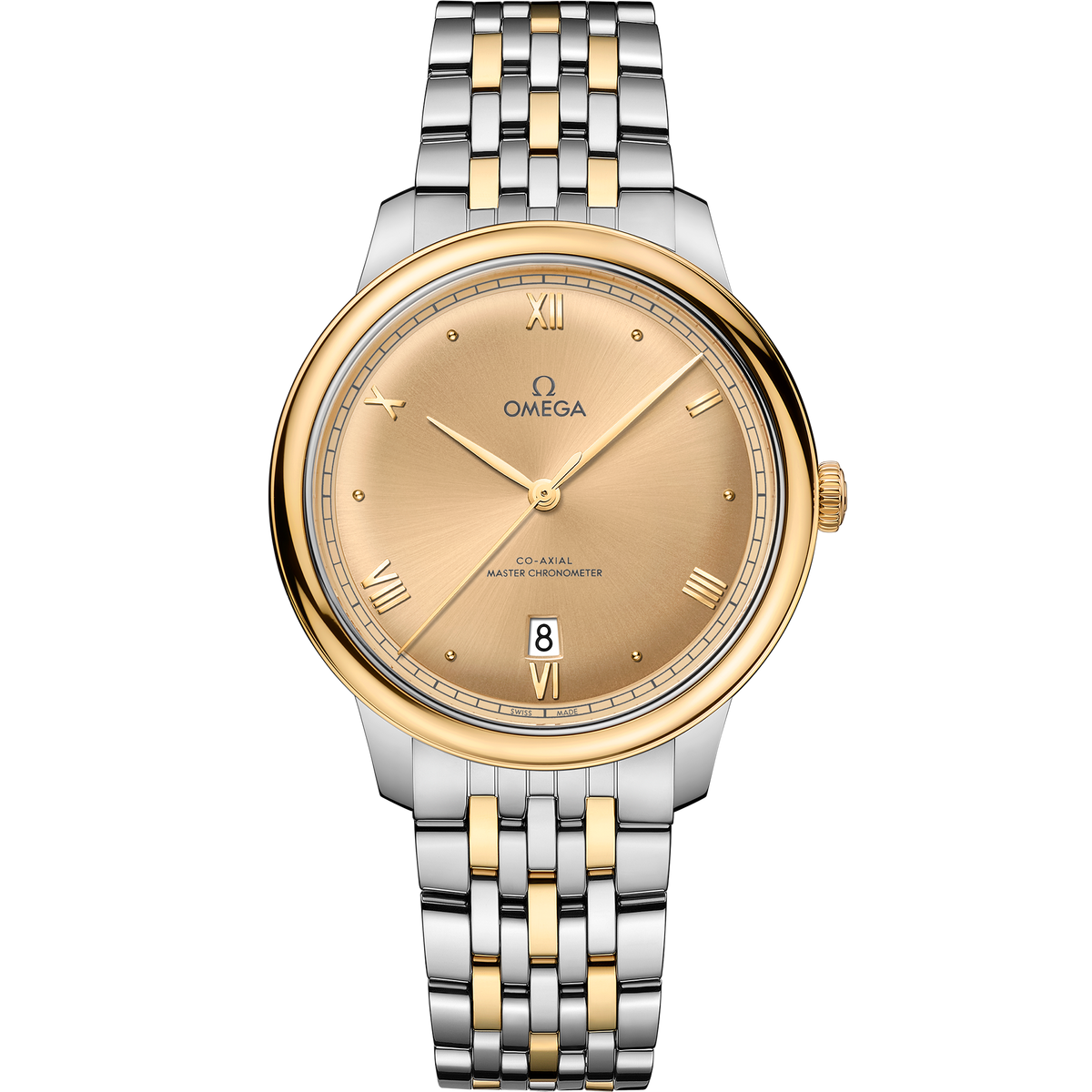 De Ville Prestige 40 mm, steel - yellow gold on yellow gold - 43420402008001 - View 1