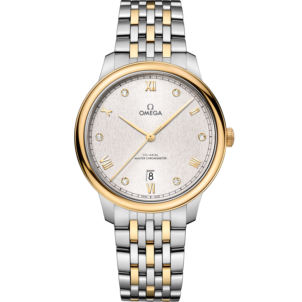 De Ville Prestige 40 mm, steel - yellow gold on yellow gold - 43420402052001 - View 1