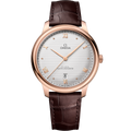 De Ville Prestige 40 mm, Sedna™ gold on leather strap - 43453402002001 - View 1