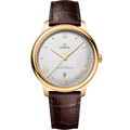 De Ville Prestige 40 mm, yellow gold on leather strap - 43453402002002 - View 1