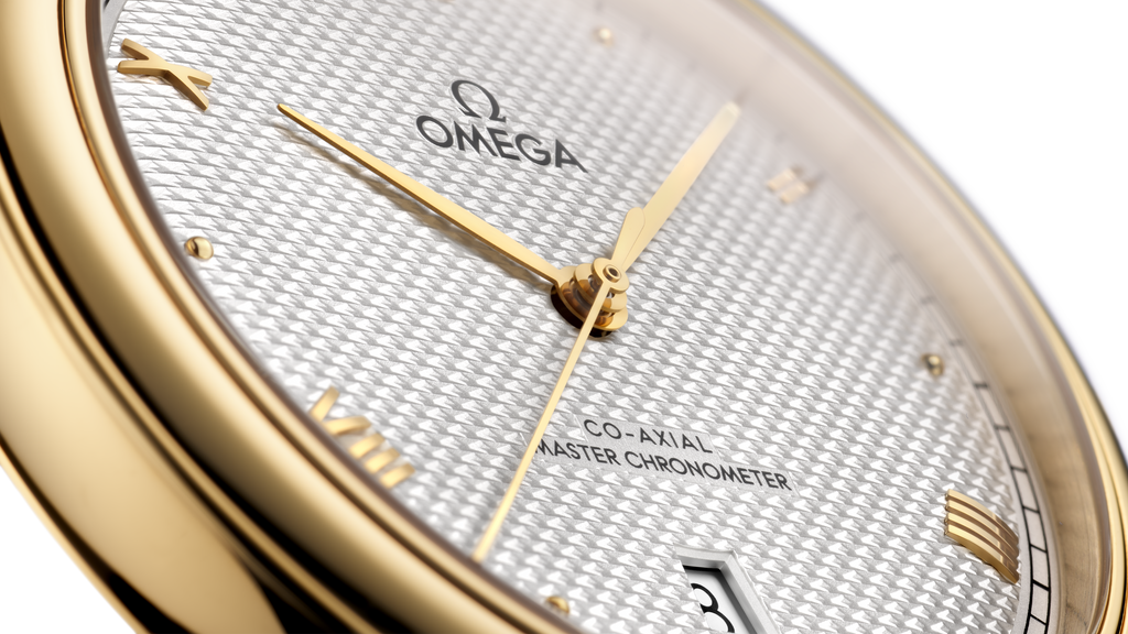 De Ville Prestige 40 mm, yellow gold on leather strap - 43453402002002 - View 4