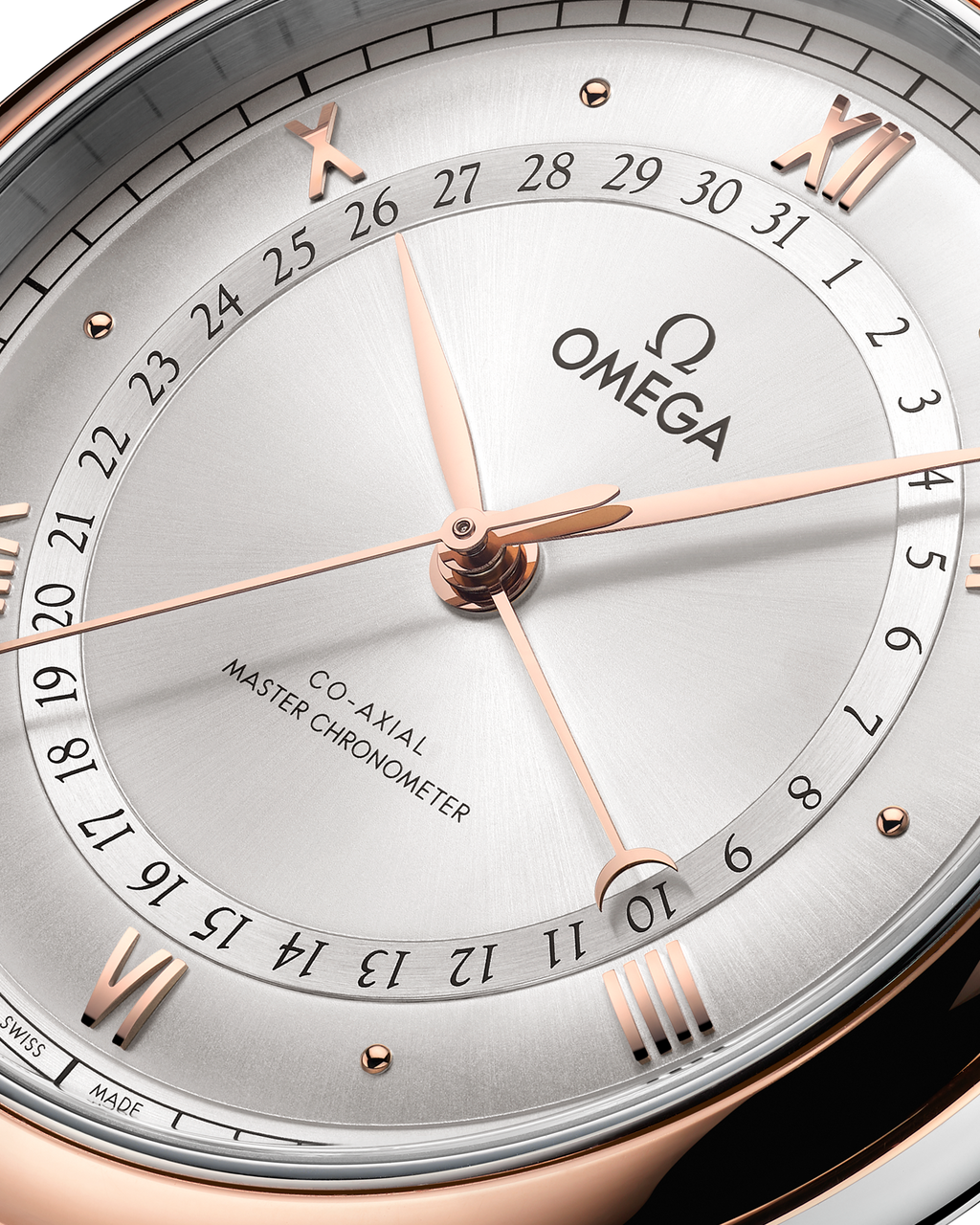 De Ville Prestige 42 mm, steel - Sedna™ gold on alligator - 43423422202001 - View 4
