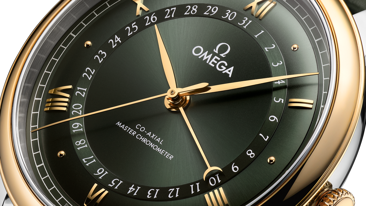 De Ville Prestige 42 mm, steel - yellow gold on alligator - 43423422210001 - View 5