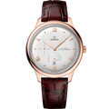 De Ville Prestige 41 mm, Sedna™ gold on leather strap - 43453412102001 - View 1