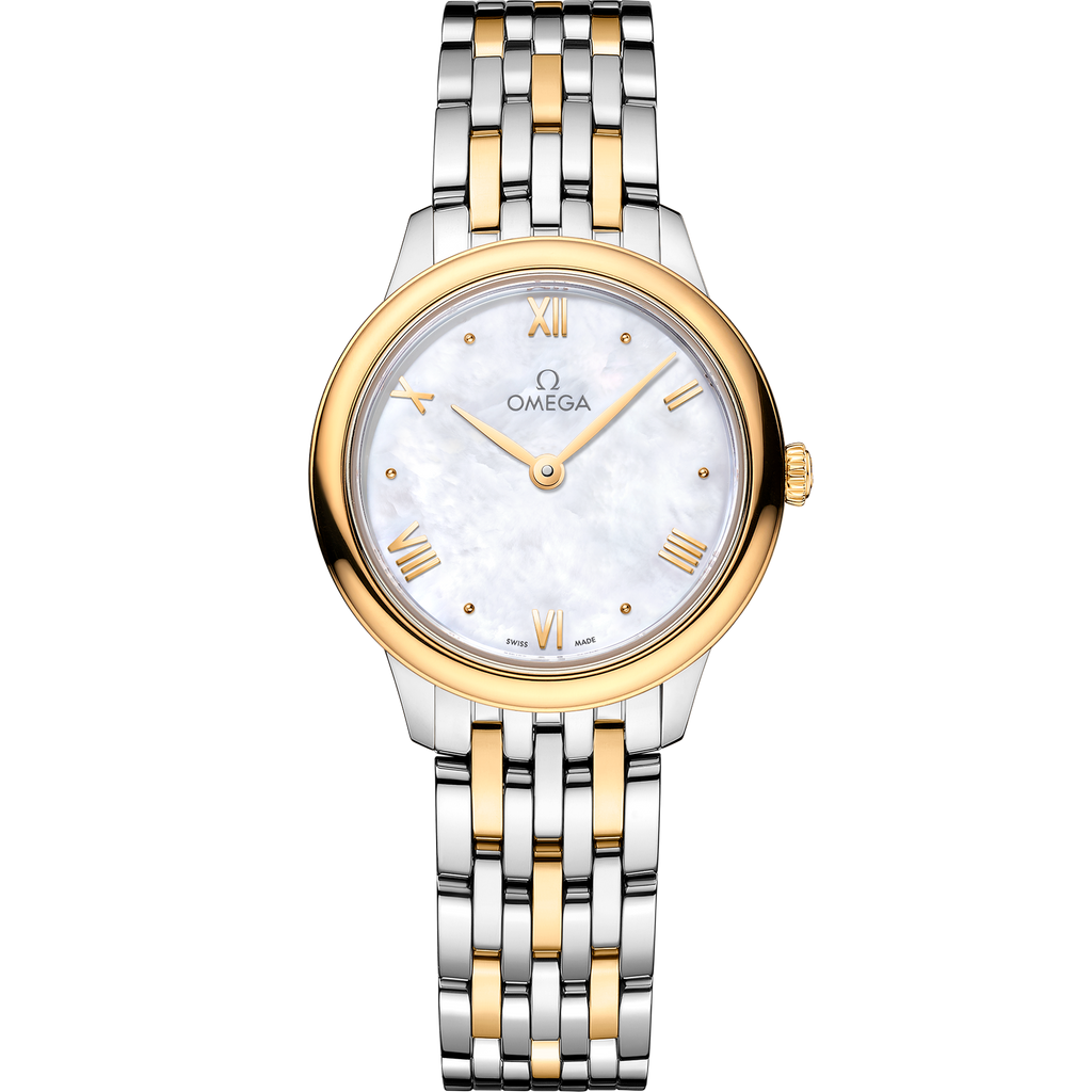 De Ville Prestige 27.5 mm, steel - yellow gold on steel - yellow gold - 43420286005001 - View 1