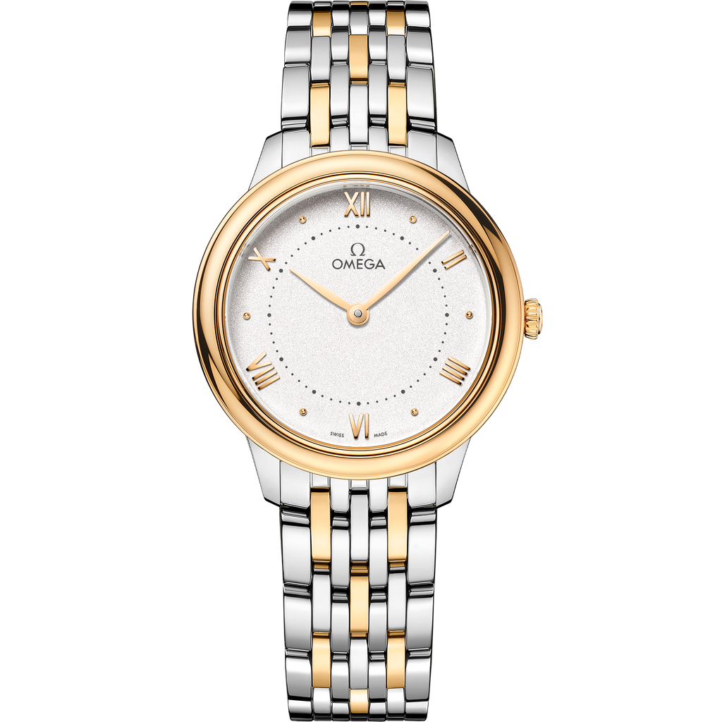 De Ville Prestige 30 mm, steel - yellow gold on steel - yellow gold - 43420306002002 - View 1