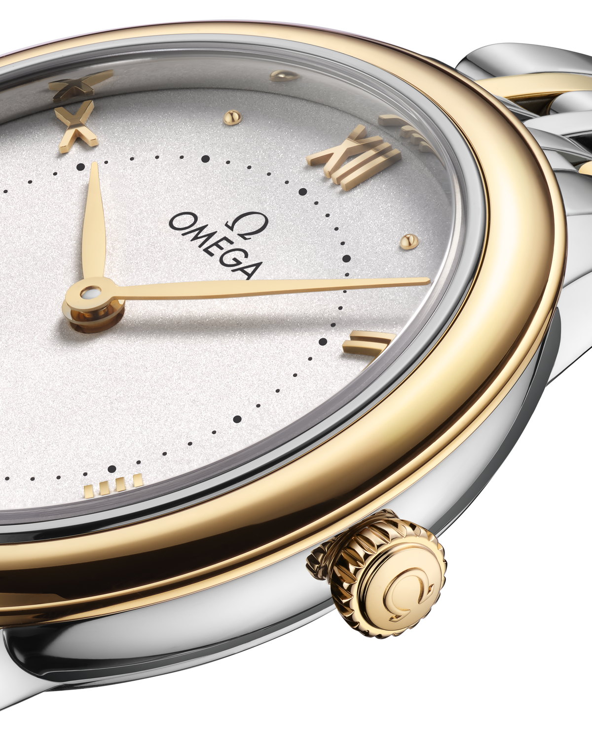 De Ville Prestige 30 mm, steel - yellow gold on steel - yellow gold - 43420306002002 - View 5