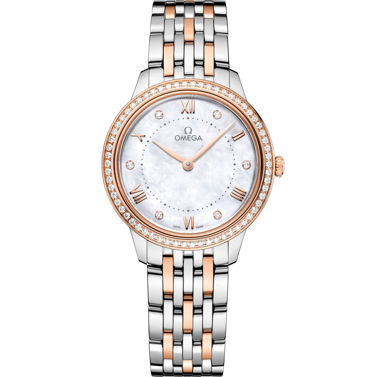 De Ville Prestige 30 mm, steel - Sedna™ gold on steel - Sedna™ gold - 43425306055001 - View 1