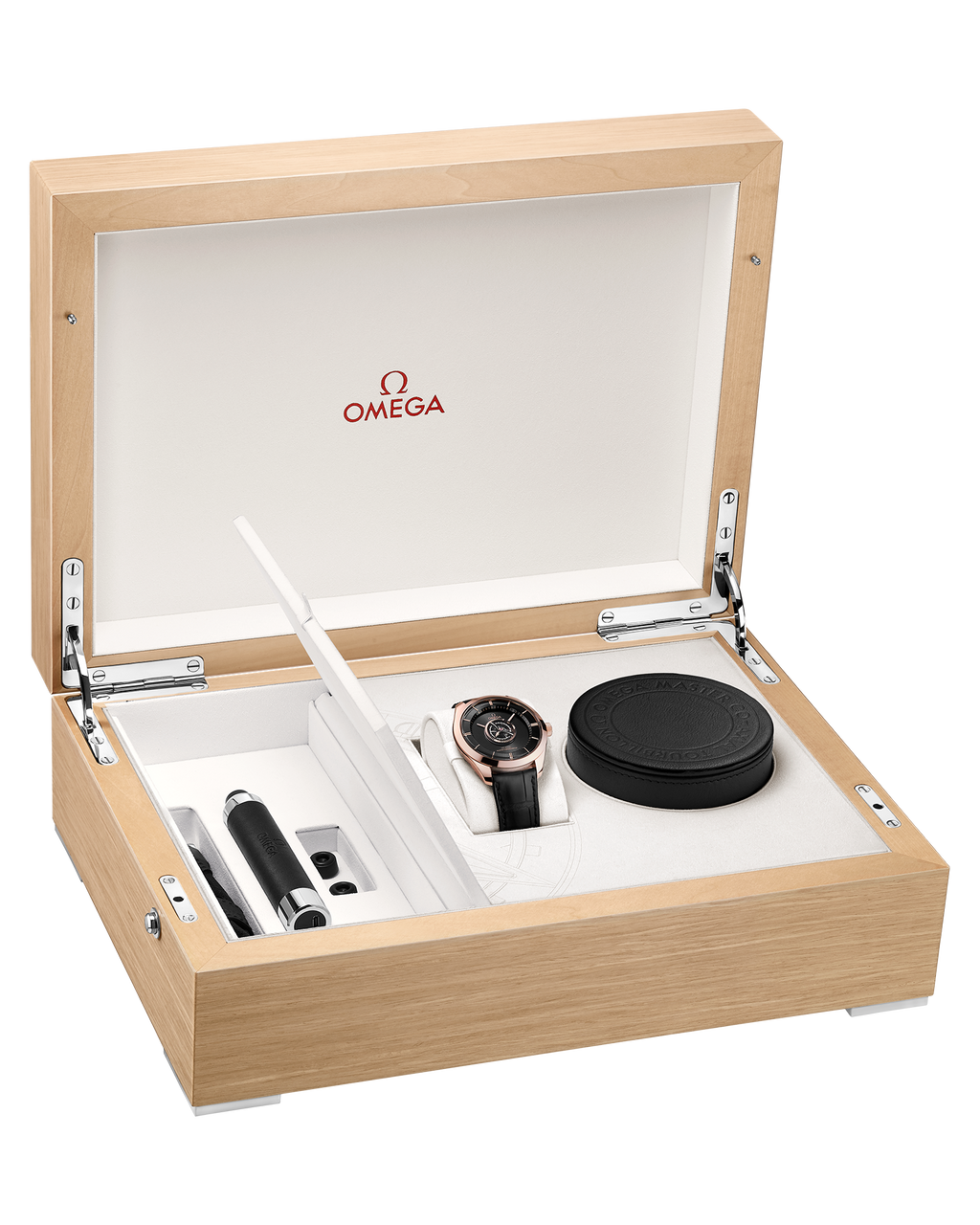 De Ville Tourbillon 43 mm, Sedna™ gold - Canopus Gold™ on leather strap - 52953432201001 - View 6