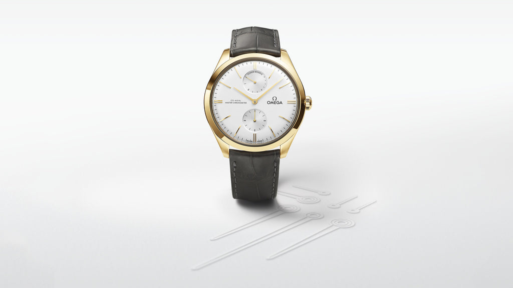 De Ville Trésor 40 mm, yellow gold on leather strap - 43553402202001 - View 8