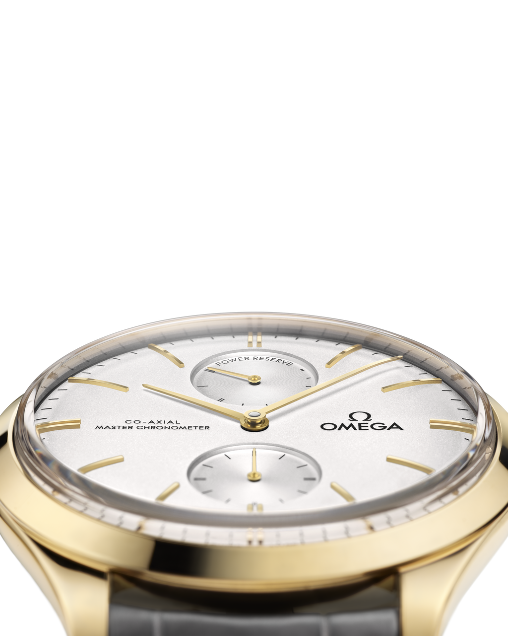 De Ville Trésor 40 mm, yellow gold on leather strap - 43553402202001 - View 3