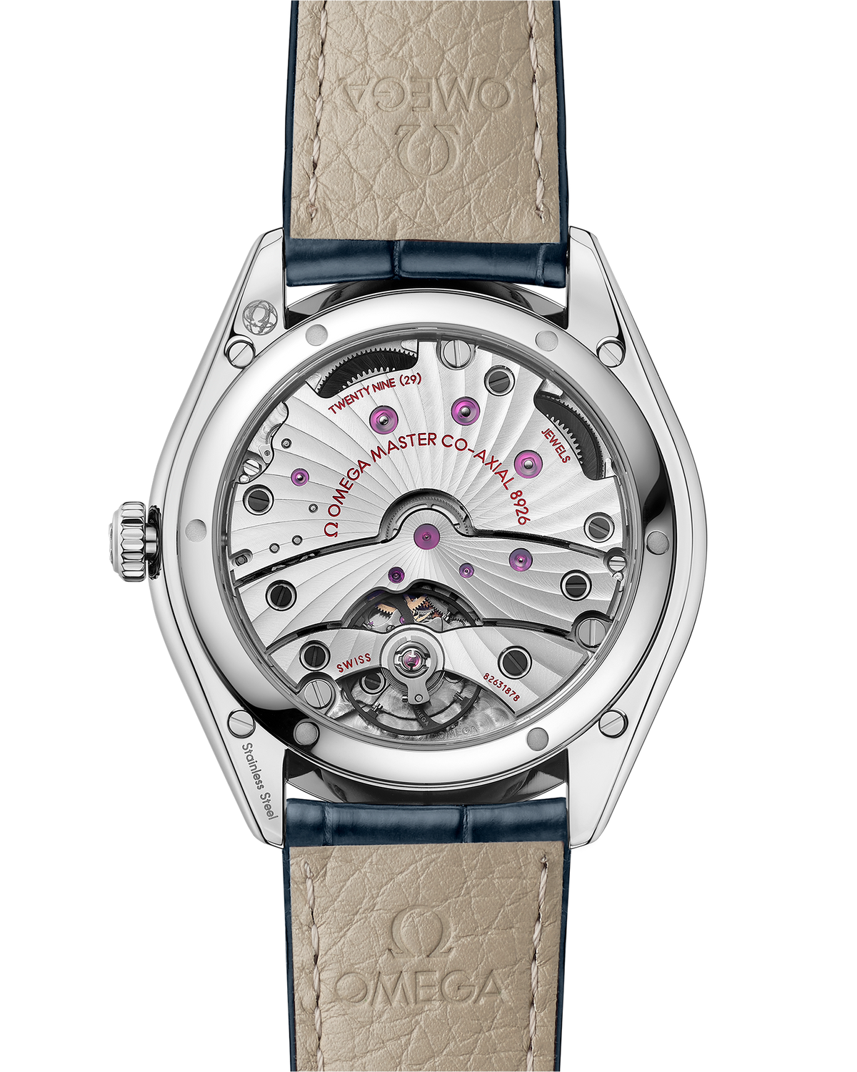 De Ville Trésor 40 mm, steel on leather strap - 43513402103002 - View 2