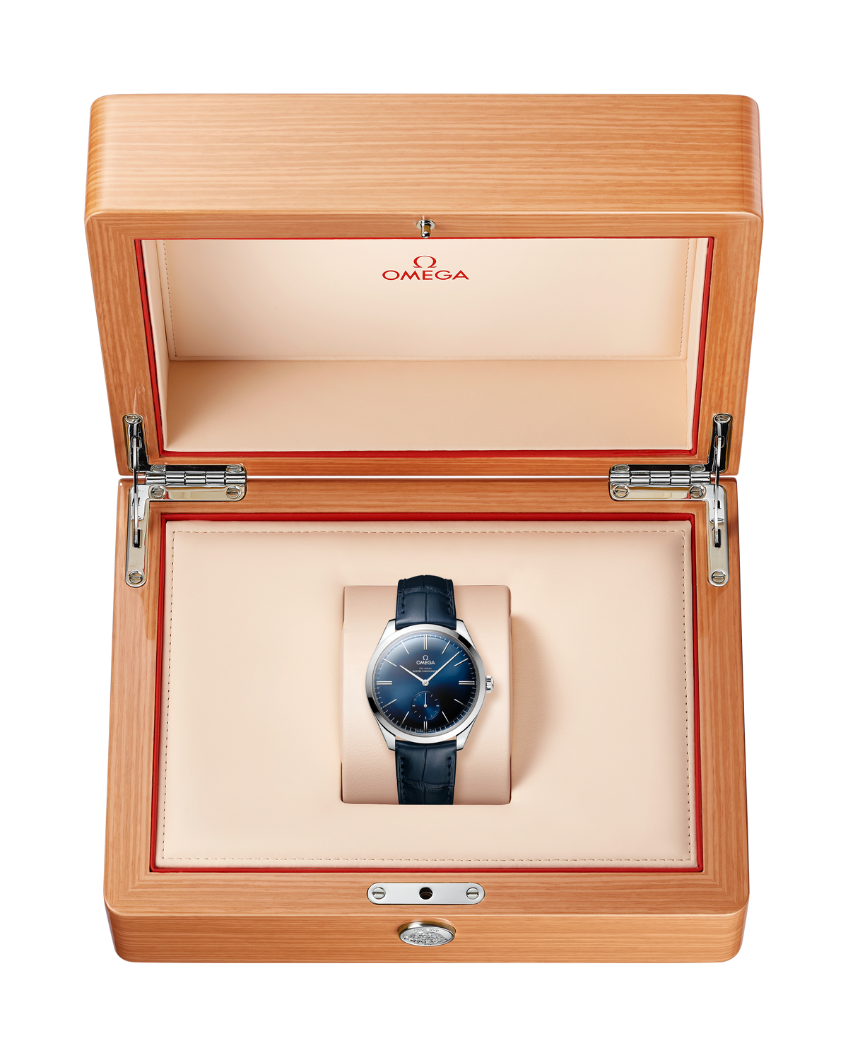 De Ville Trésor 40 mm, steel on leather strap - 43513402103002 - View 3