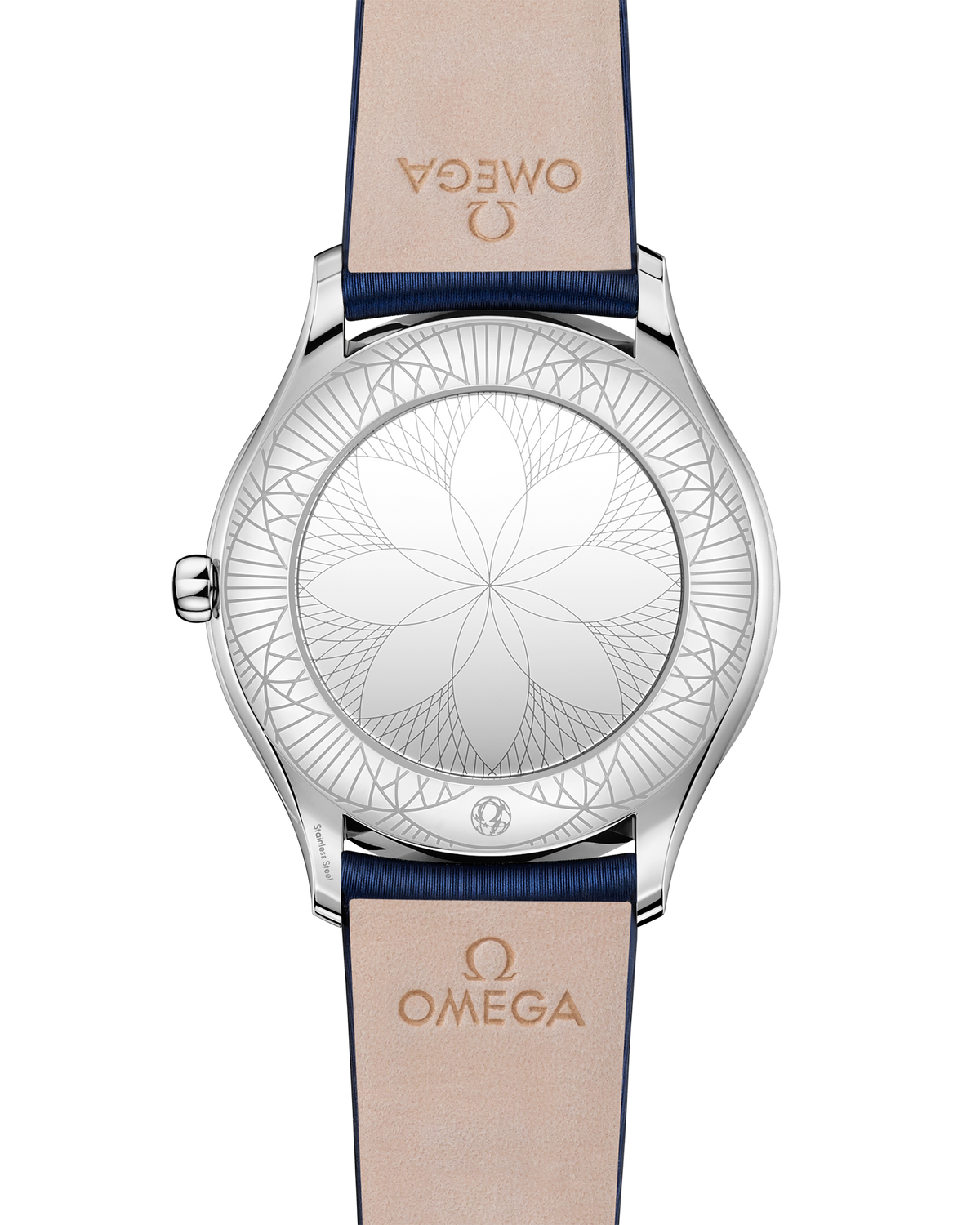De Ville Trésor 36 mm, steel on fabric strap - 42817366004001 - View 2