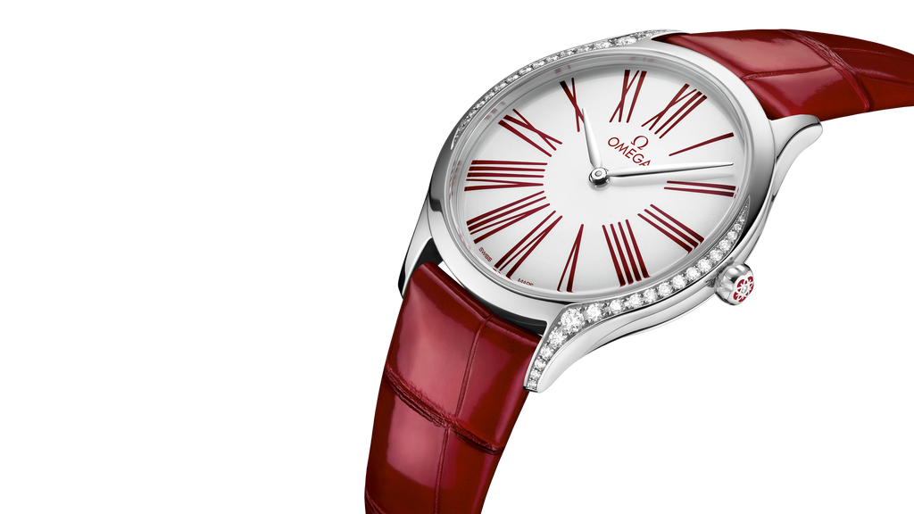 De Ville Trésor 36 mm, steel on leather strap - 42818366004002 - View 4