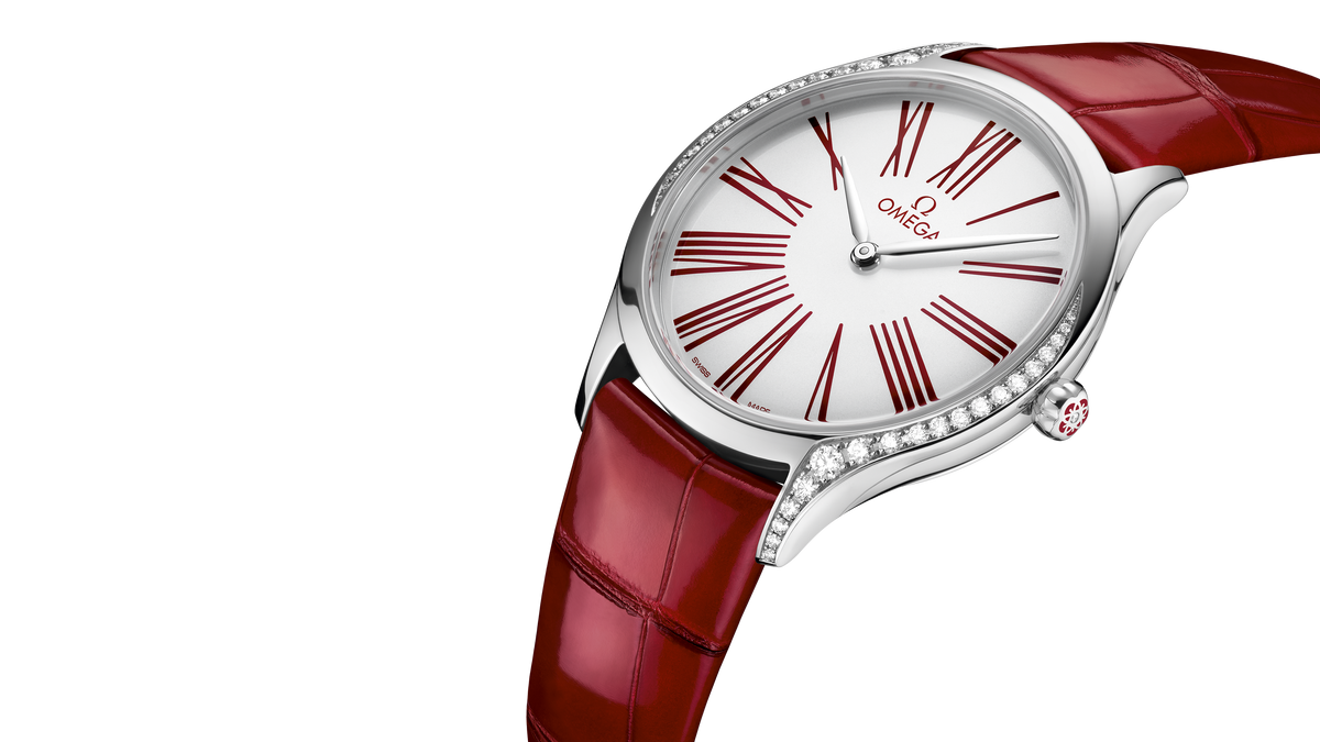 De Ville Trésor 36 mm, steel on leather strap - 42818366004002 - View 4
