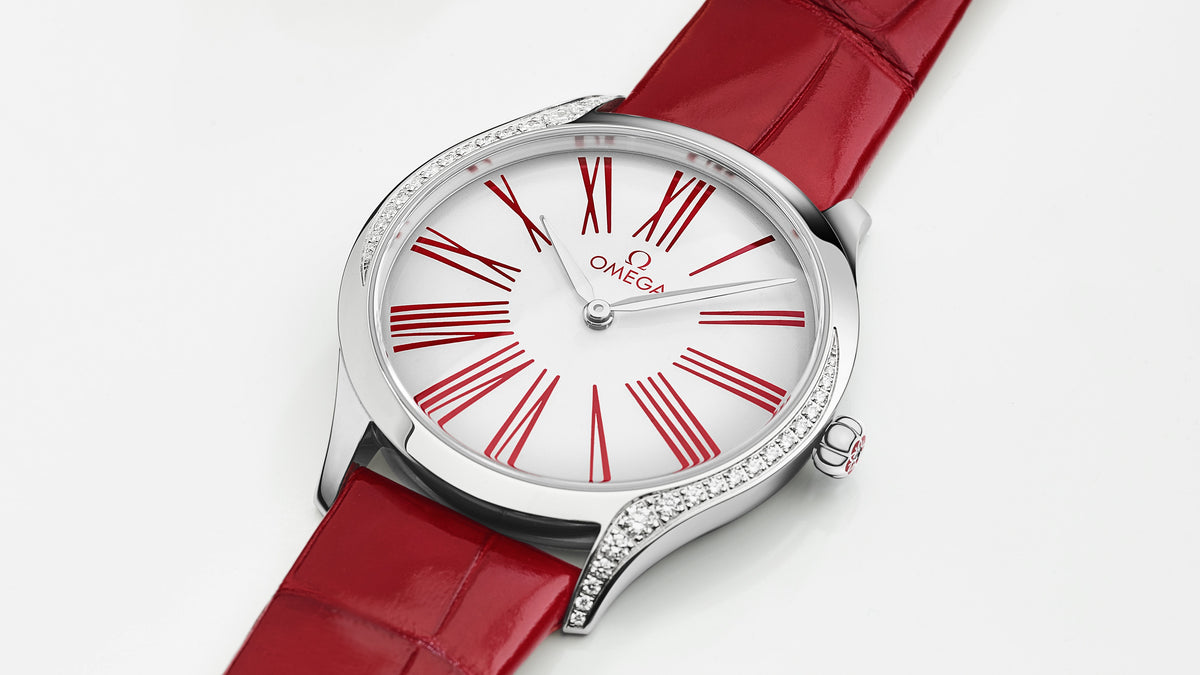 De Ville Trésor 36 mm, steel on leather strap - 42818366004002 - View 9