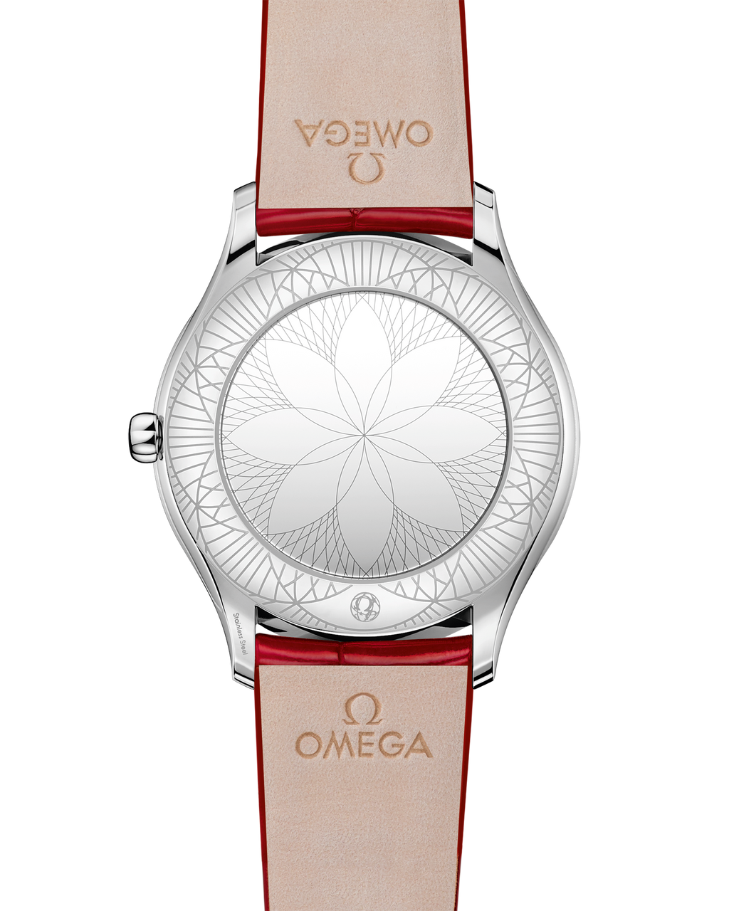 De Ville Trésor 36 mm, steel on leather strap - 42818366004002 - View 2