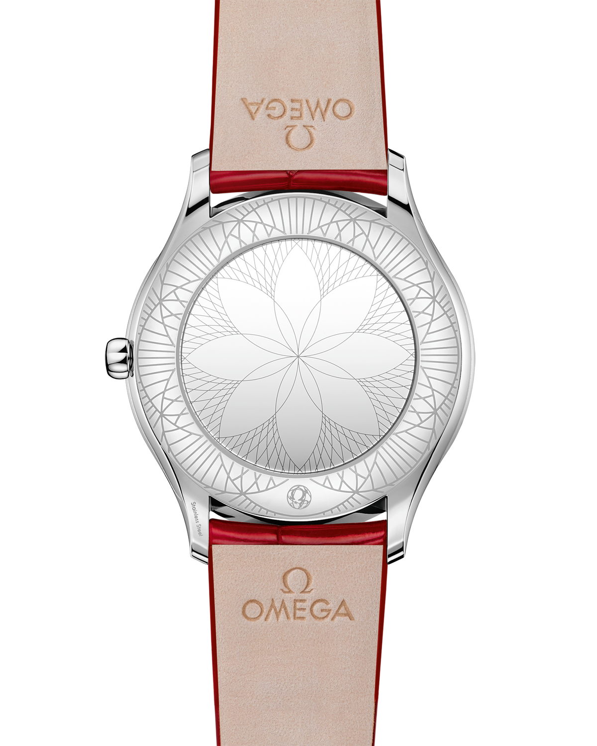 De Ville Trésor 36 mm, steel on leather strap - 42818366004002 - View 2