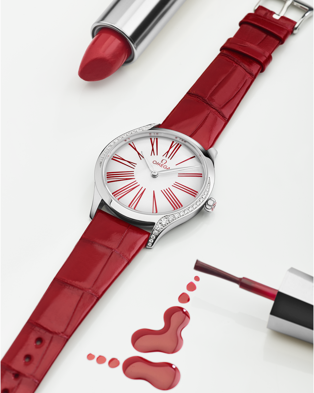 De Ville Trésor 36 mm, steel on leather strap - 42818366004002 - View 8
