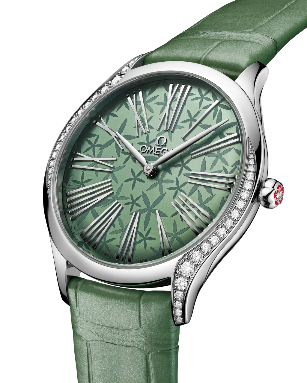 De Ville Trésor 36 mm, steel on alligator - 42818366010002 - View 3