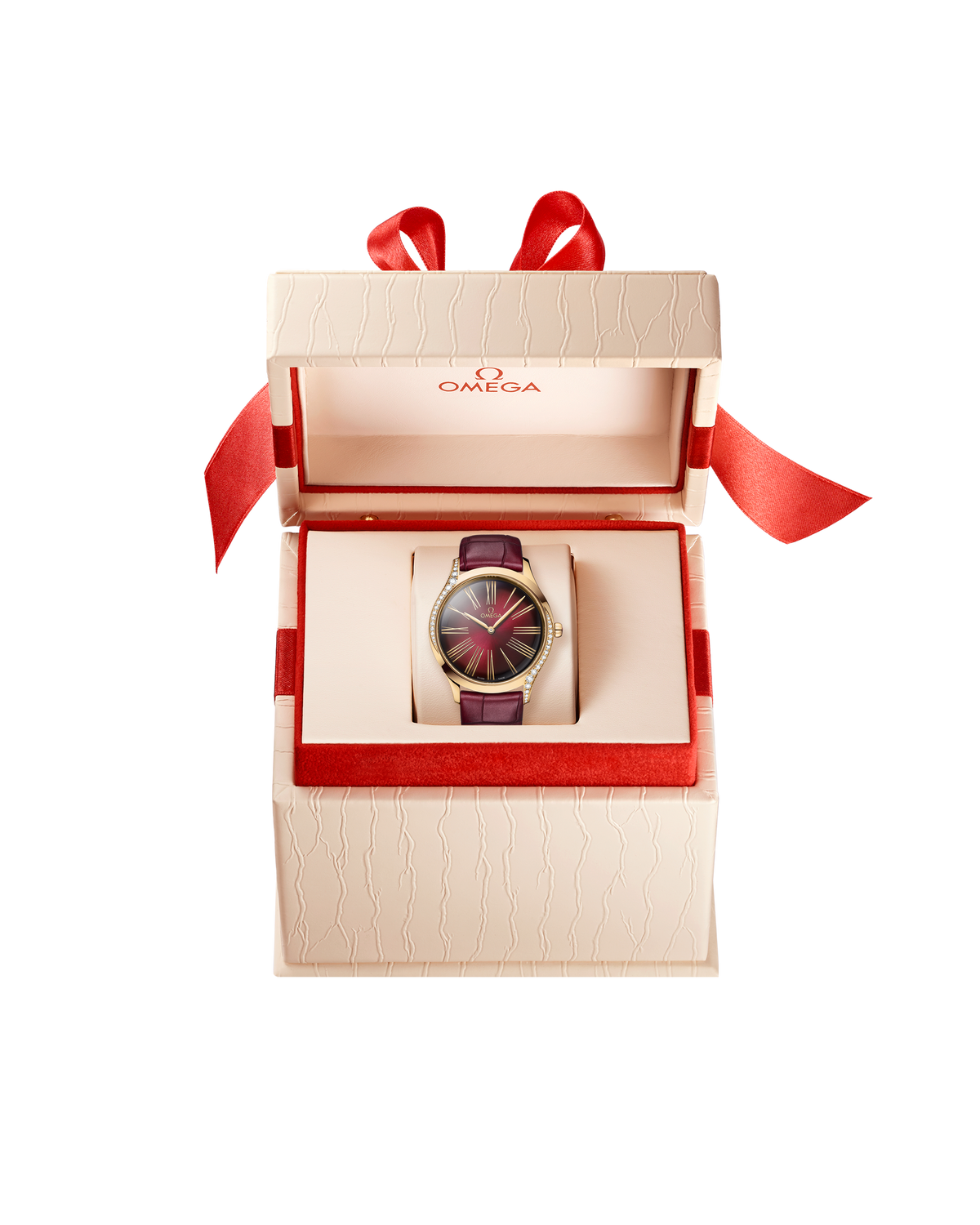 De Ville Trésor 36 mm, Moonshine™ gold on leather strap - 42858366011001 - View 5