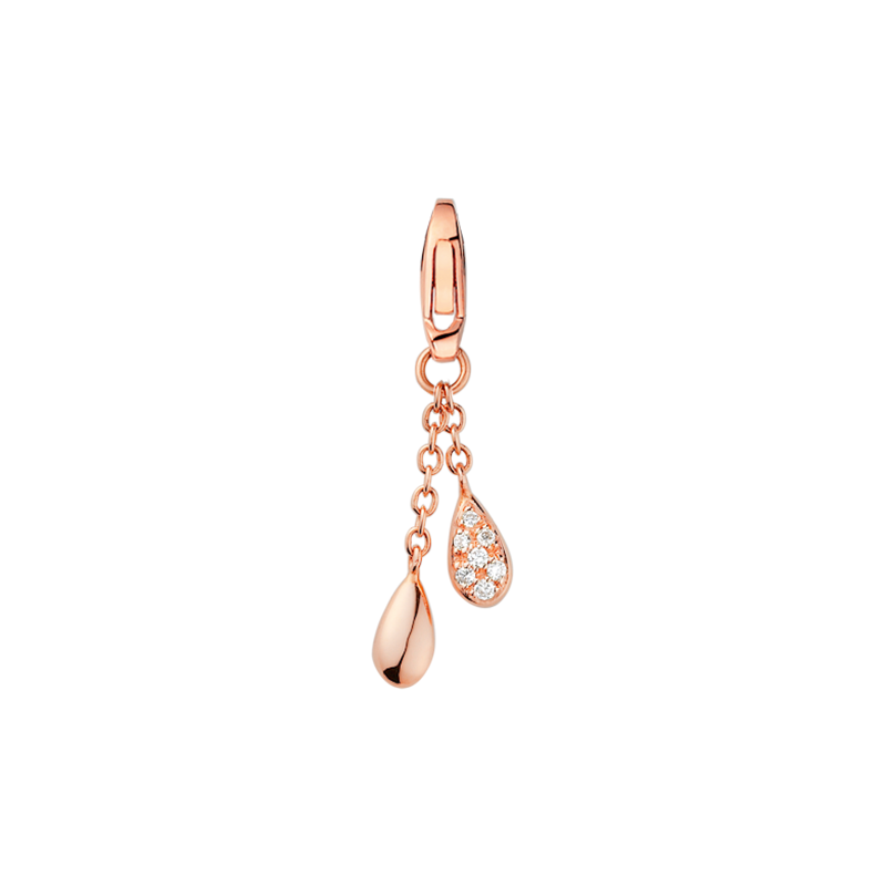 OMEGA Dewdrop Charm, 18k red gold, diamonds - M43BGA0200305 - View 1